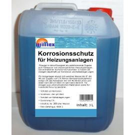 WIMEX Korrosionsschutz für Heizungsanlagen 3 Liter